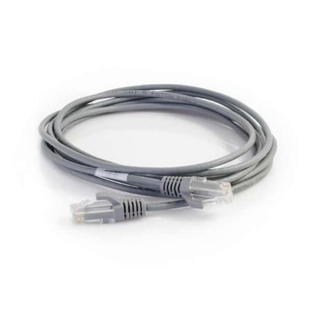 Fasttrack 2 ft. Cat6 Snagless Unshielded-UTP Slim Ethernet Network Patch Cable - Gray - 2 ft. FA2934557